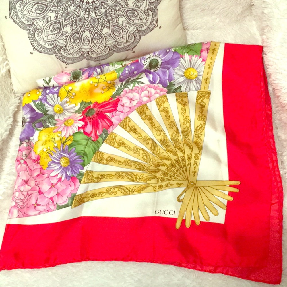 Gucci Silk Scarf